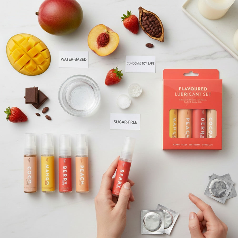 Loving Joy Flavoured Lubricant Set (4 Pack)