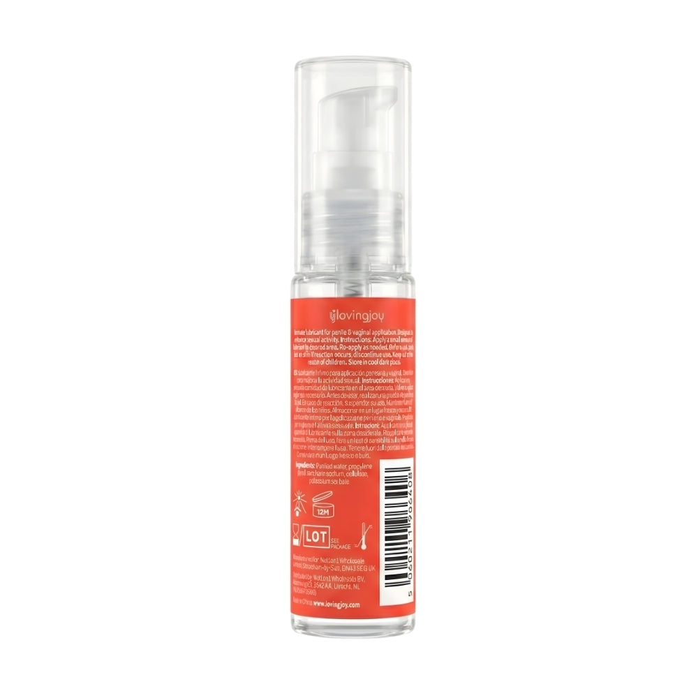 Loving Joy Strawberry Flavoured Lubricant 30ml