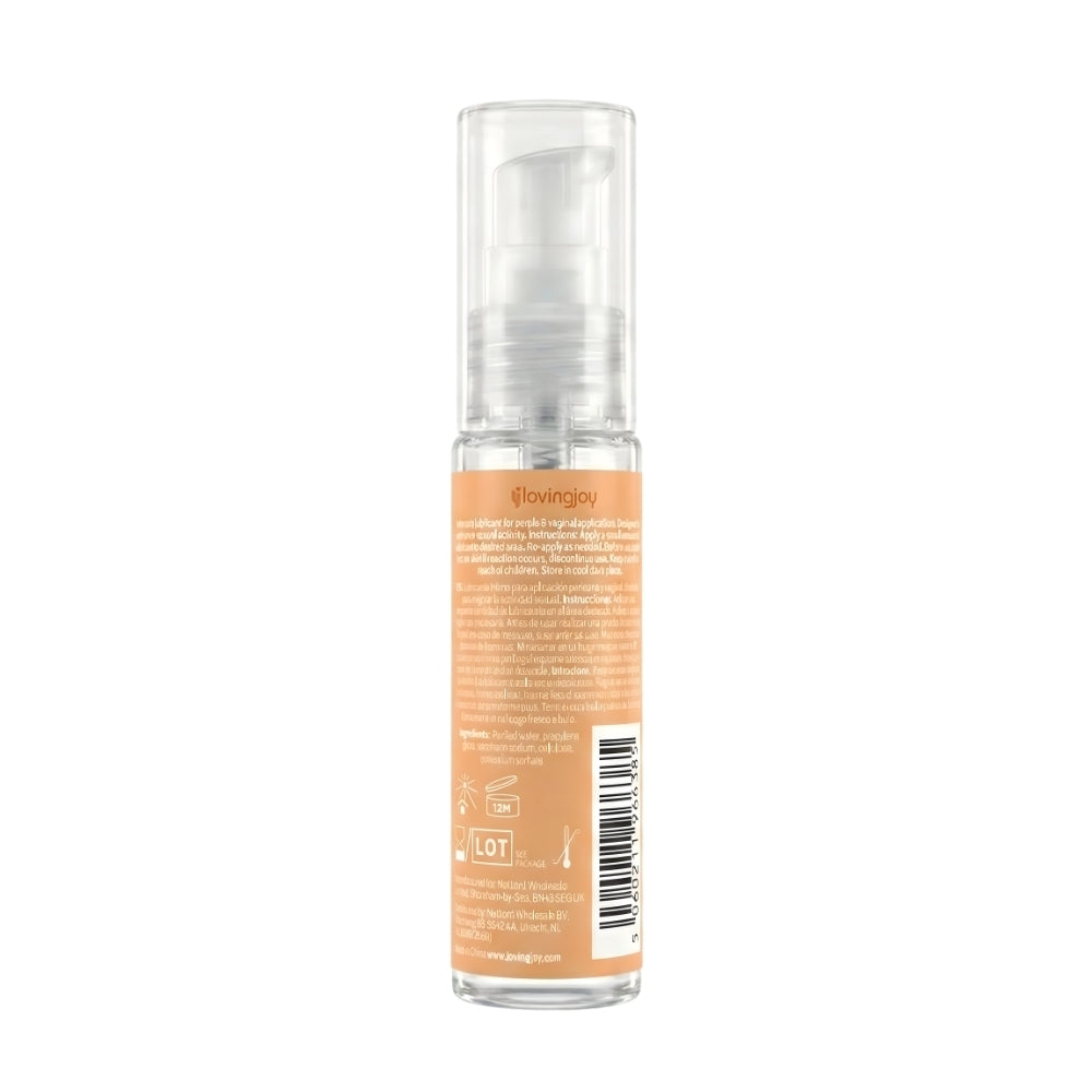 Loving Joy Peach Flavoured Lubricant 30ml
