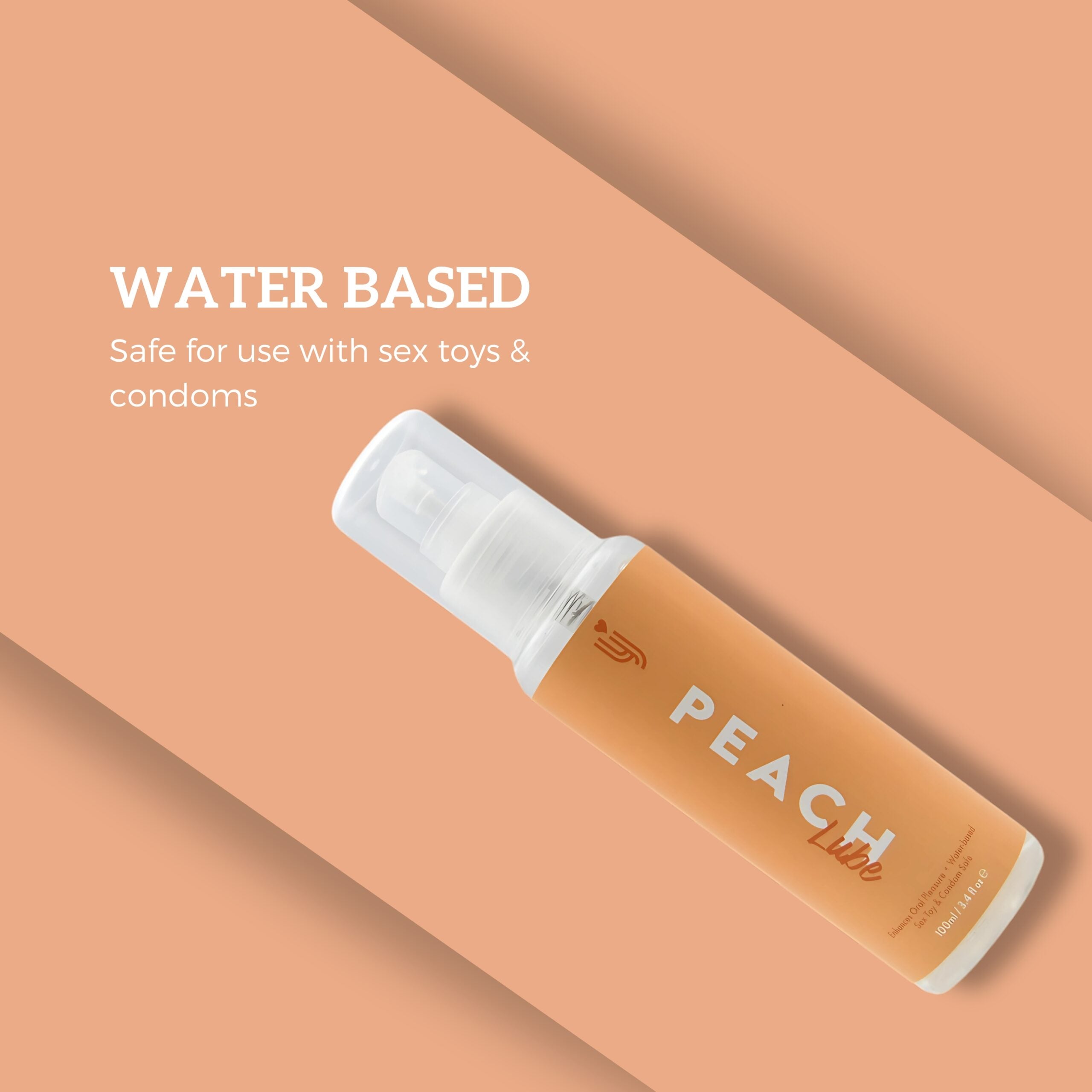 Loving Joy Peach Flavoured Lubricant 100ml