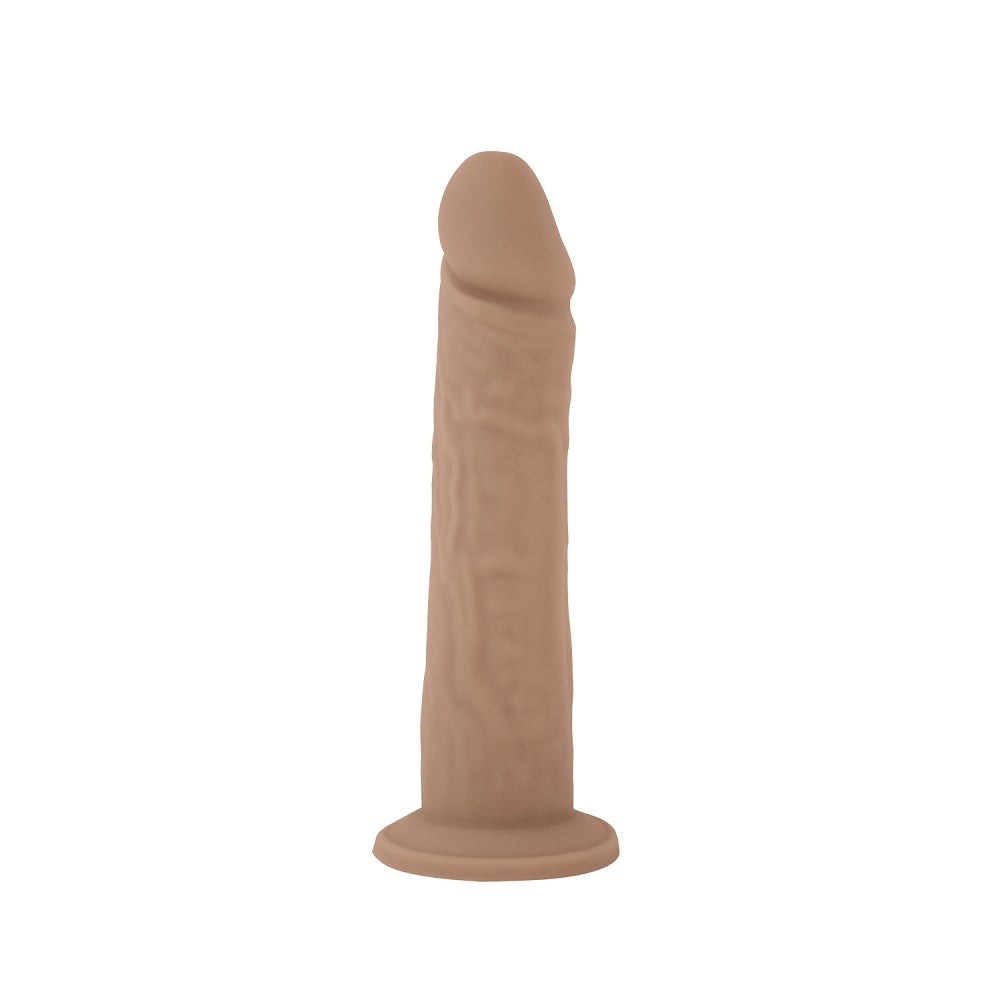 SilexD 8 inch Realistic Liquid Silicone Dildo with Suction Cup