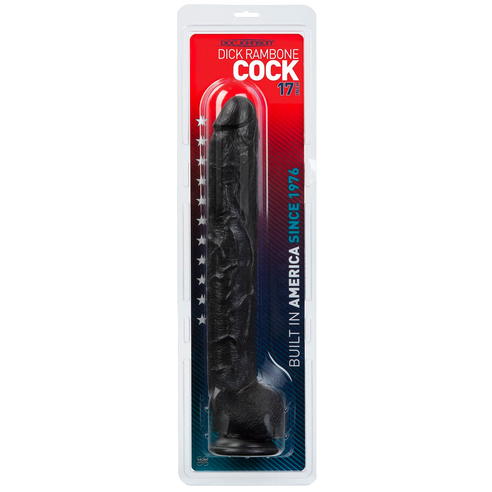 Doc Johnson Dick Rambone Black